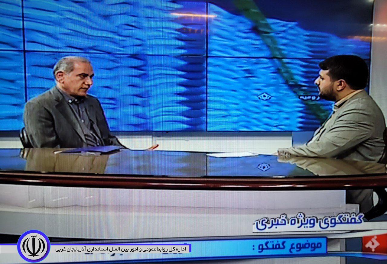 حضور صادقی معاون هماهنگی امور اقتصادی استاندار آذربایجانغربی در برنامه زنده تلویزیونی گفتگوی ویژه خبری سیمای مرکزاستان با موضوع روند اجرای طرح توزیع عادلانه یارانه ها